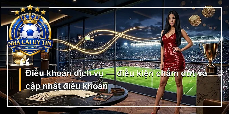 Điều khoản dịch vụ — điều kiện chấm dứt và cập nhật điều khoản